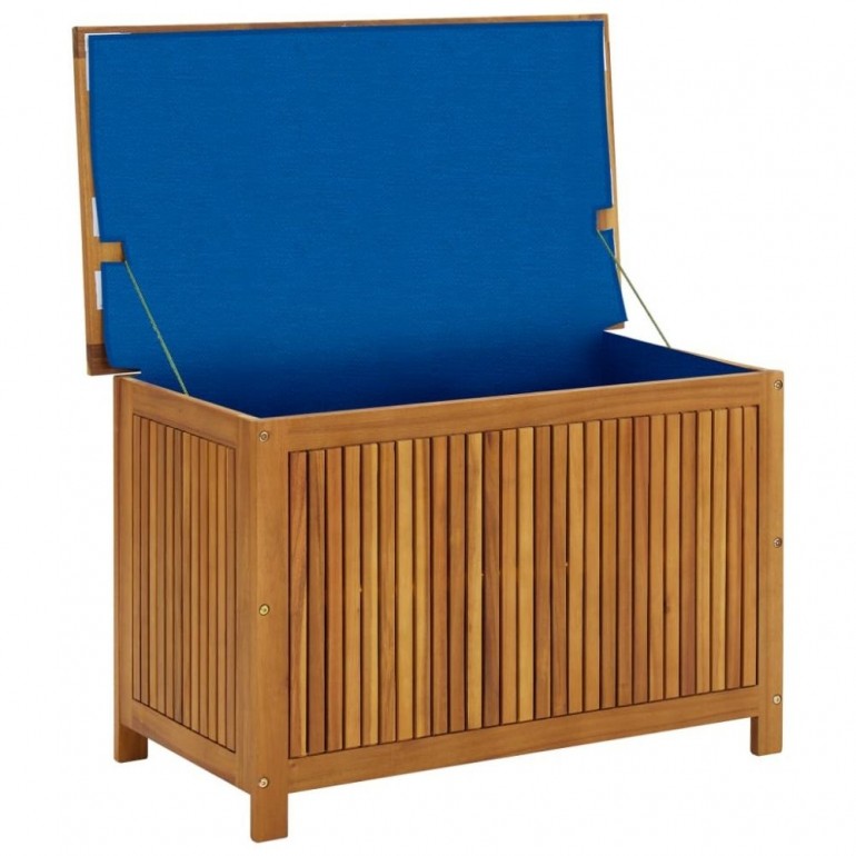 Contenitore Ezooza Bruxelles da esterno in legno di acacia 90  x 50 x 58 cm