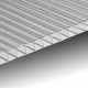 Policarbonato Alveolare 10 mm trasparente 200 x 105 cm lastra anti raggi UV in policarbonato doppia parete 