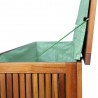 Cassapanca Ezooza Gent da esterno in legno di acacia 150 x 50 x 58 cm