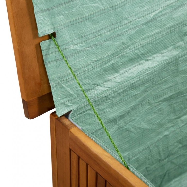 Cassapanca Ezooza Gent da esterno in legno di acacia 150 x 50 x 58 cm