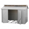 Casetta in Alluminio Alu 10'x6' Duramax 323 x 172 x 230,5 cm colore grigio Casetta in Alluminio Alu 10'x6' Duramax 323 x 172 x 230,5 cm colore grigio