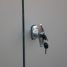 Casetta in Alluminio Alu 10'x6' Duramax 323 x 172 x 230,5 cm colore grigio Casetta in Alluminio Alu 10'x6' Duramax 323 x 172 x 230,5 cm colore grigio