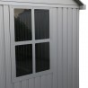 Casetta in Alluminio Alu 10'x6' Duramax 323 x 172 x 230,5 cm colore grigio