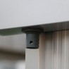 Casetta in Alluminio Alu 10'x6' Duramax 323 x 172 x 230,5 cm colore grigio Casetta in Alluminio Alu 10'x6' Duramax 323 x 172 x 230,5 cm colore grigio