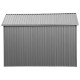 Casetta in Alluminio Alu 10'x6' Duramax 323 x 172 x 230,5 cm colore grigio