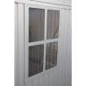 Casetta in Alluminio Alu 10'x6' Duramax 323 x 172 x 230,5 cm colore grigio Casetta in Alluminio Alu 10'x6' Duramax 323 x 172 x 230,5 cm colore grigio