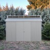 Casetta in Alluminio Alu 10'x6' Duramax 323 x 172 x 230,5 cm colore grigio Casetta in Alluminio Alu 10'x6' Duramax 323 x 172 x 230,5 cm colore grigio