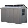 Casetta in Alluminio Alu 10'x6' Duramax 323 x 172 x 230,5 cm colore grigio Casetta in Alluminio Alu 10'x6' Duramax 323 x 172 x 230,5 cm colore grigio