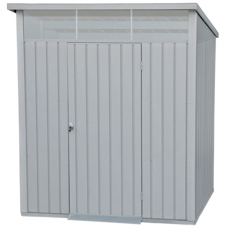 Casetta in Metallo Palladium 6'x5' Duramax 196,5x199x229 cm colore grigio Casetta in Metallo Palladium 6'x5' Duramax 196,5x199x229 cm colore grigio
