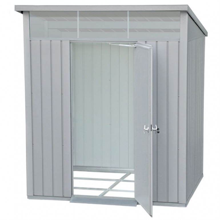 Casetta in Metallo Palladium 6'x5' Duramax 196,5x199x229 cm colore grigio Casetta in Metallo Palladium 6'x5' Duramax 196,5x199x229 cm colore grigio
