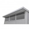 Casetta in Metallo Palladium 6'x5' Duramax 196,5x199x229 cm colore grigio Casetta in Metallo Palladium 6'x5' Duramax 196,5x199x229 cm colore grigio