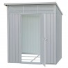 Casetta in Metallo Palladium 6'x5' Duramax 196,5x199x229 cm colore grigio Casetta in Metallo Palladium 6'x5' Duramax 196,5x199x229 cm colore grigio