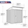 Casetta in Metallo Palladium 6'x5' Duramax 196,5x199x229 cm colore grigio Casetta in Metallo Palladium 6'x5' Duramax 196,5x199x229 cm colore grigio