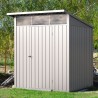 Casetta in Metallo Palladium 6'x5' Duramax 196,5x199x229 cm colore grigio Casetta in Metallo Palladium 6'x5' Duramax 196,5x199x229 cm colore grigio