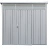Casetta in Metallo Palladium Duramax 8'x6' a una porta 196,5x199x229 cm colore grigio