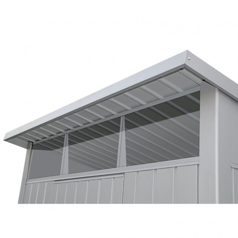 Casetta in Metallo Palladium Duramax 8'x6' a una porta 196,5x199x229 cm colore grigio