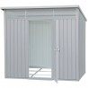 Casetta in Metallo Palladium Duramax 8'x6' a una porta 196,5x199x229 cm colore grigio
