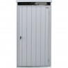 Armadio Ripostiglio Palladium High Store 98,5x69,5x180 cm a UNA PORTA da esterno di colore grigio