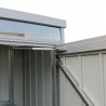Armadio Ripostiglio Palladium High Store 98,5x69,5x180 cm a UNA PORTA da esterno di colore grigio