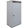 Armadio Ripostiglio Palladium High Store 98,5x69,5x180 cm a UNA PORTA da esterno di colore grigio