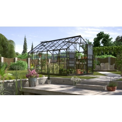 Serra Gran Torino in Alluminio e policarbonato alveolare da 6mm. Base Inclusa. Dimensioni 250 x 430 cm
