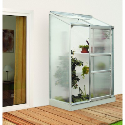 Serra Gran Torino in Alluminio e policarbonato alveolare da 6mm. Base Inclusa. Dimensioni 250 x 430 cm