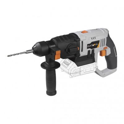 BATAVIA Trapano a batteria 18V MAXXPACK | SDS Plus | escl. Caricabatterie