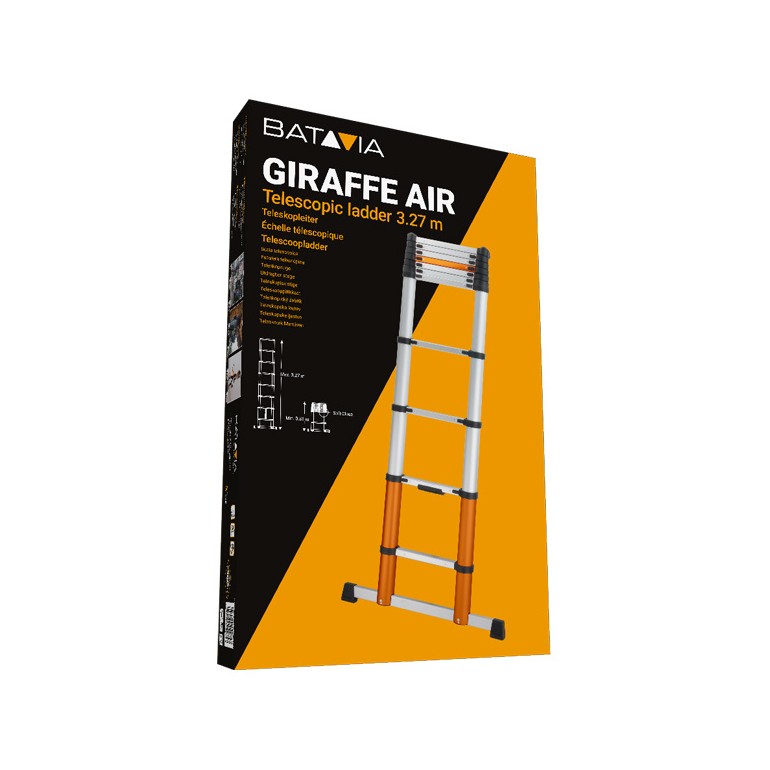 BATAVIA Scala Telescopica GIRAFFE AIR 3.27M | Con SoftClose e Antiscivolo
