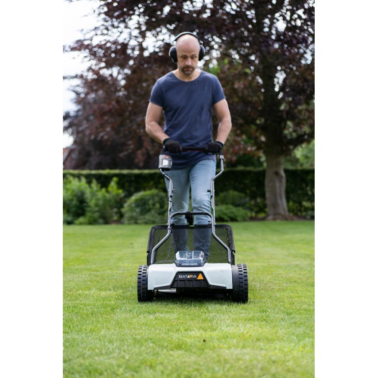 BATAVIA Rasaerba a batteria 18V MAXXPACK | escl. Caricabatterie