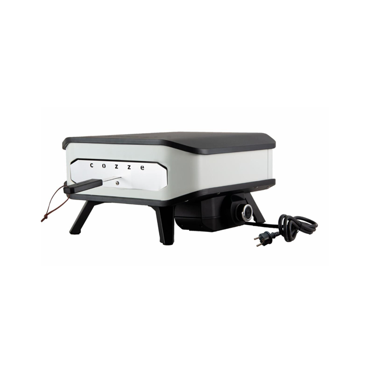 COZZE Forno per pizza elettrico di Ezooza con pietra refrattaria  60.5 x 60.5 cm, facilmente trasportabile