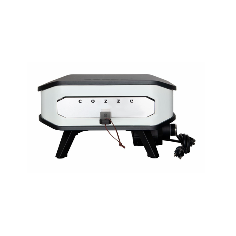 COZZE Forno per pizza elettrico di Ezooza con pietra refrattaria  60.5 x 60.5 cm, facilmente trasportabile