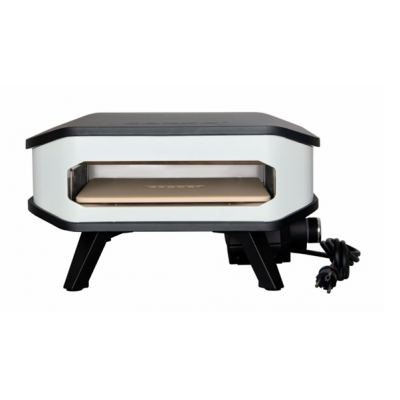 COZZE Forno per pizza elettrico di Ezooza con pietra refrattaria  60.5 x 60.5 cm, facilmente trasportabile