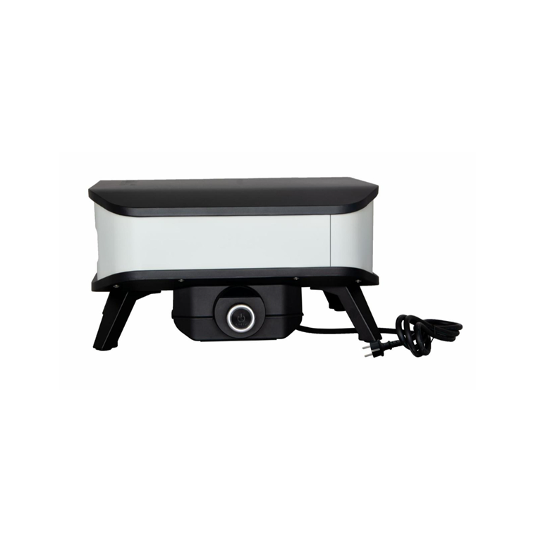 COZZE Forno per pizza elettrico di Ezooza con pietra refrattaria  60.5 x 60.5 cm, facilmente trasportabile