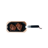 COZZE Forno per pizza a gas con termometro, regolabile fino a 400°,  34 x 34 cm, facilmente trasportabile con pietra refrattaria