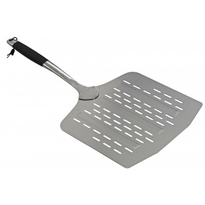 COZZE Forno per pizza a gas con termometro, regolabile fino a 400°,  34 x 34 cm, facilmente trasportabile con pietra refrattaria