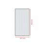 Set di 15 lastre policarbonato alveolare Formato A3 spessore 4 mm 29.7 x 42 cm Trasparente