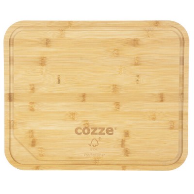 Tagliere in bambù  Ø 430 x 350 x 20 mm  certificata LFGB cozze by Ezooza