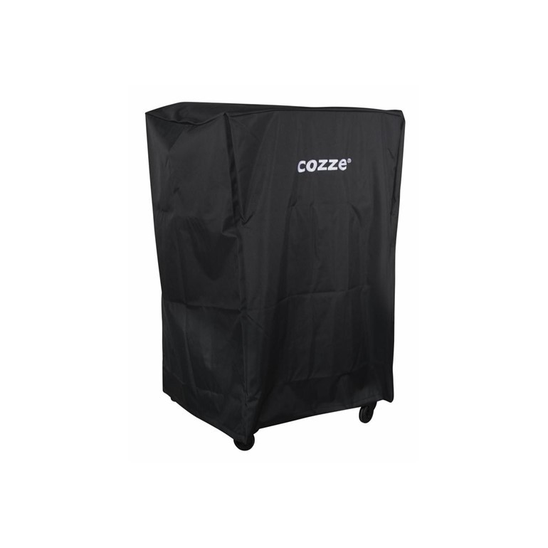 COZZE Forno per pizza a gas con termometro, regolabile fino a 400°,  34 x 34 cm, facilmente trasportabile con pietra refrattaria