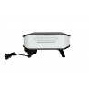 COZZE Forno per pizza elettrico di Ezooza con pietra refrattaria  60.5 x 60.5 cm, facilmente trasportabile