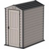 Casetta in PVC EverMore 4'x6' Duramax 104 x 180 x 192 cm da giardino e cortile in plastica colore grigio Casetta in PVC EverMore 4'x6' Duramax 104 x 180 x 192 cm da giardino e cortile in plastica colore grigio