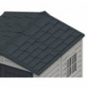 Casetta in PVC StoreMate PLUS 6'x6' Ezooza da giardino e cortile 187 x 190 x 213 cm colore grigio