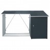 Legnaia con ripostiglio WoodStore Combo 8’ x 3’ di Duramax