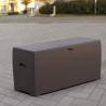 Baule in PVC Duramax 116,5 x 45 x 56 cm, colore Marrone, 270 litri