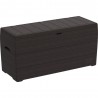 Baule in PVC Duramax 116.5 x 45 x 56 cm, colore Grigio