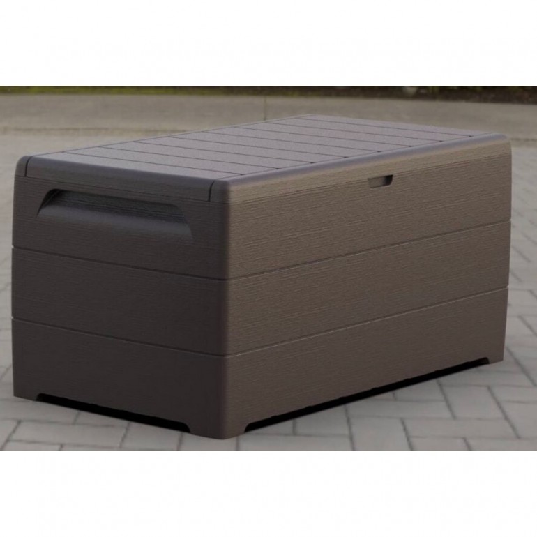 Baule in PVC Duramax 116.5 x 45 x 56 cm, colore Grigio