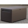 Baule in PVC Duramax 116.5 x 45 x 56 cm, colore Grigio