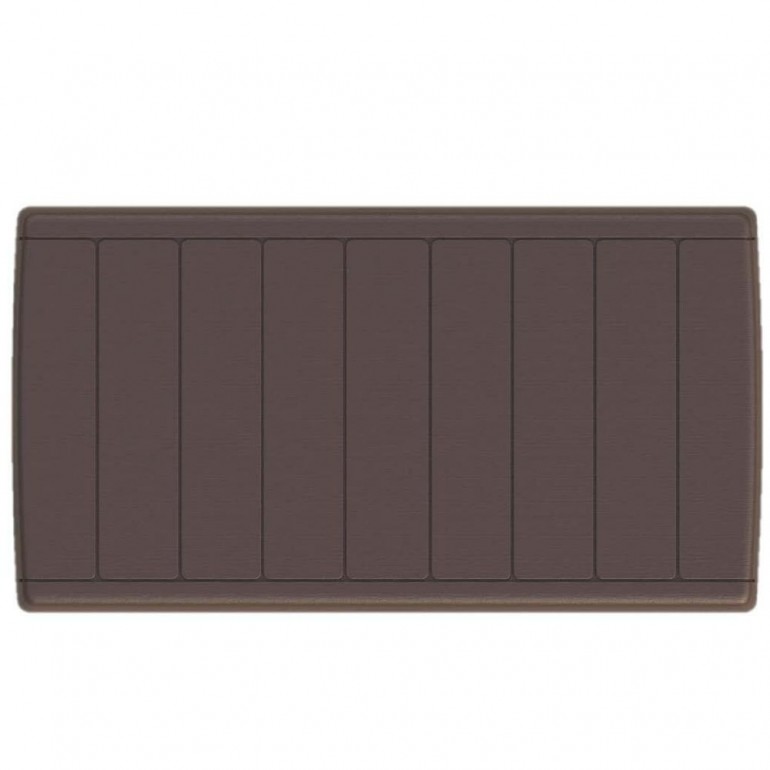 Baule in PVC Duramax 116.5 x 45 x 56 cm, colore Grigio