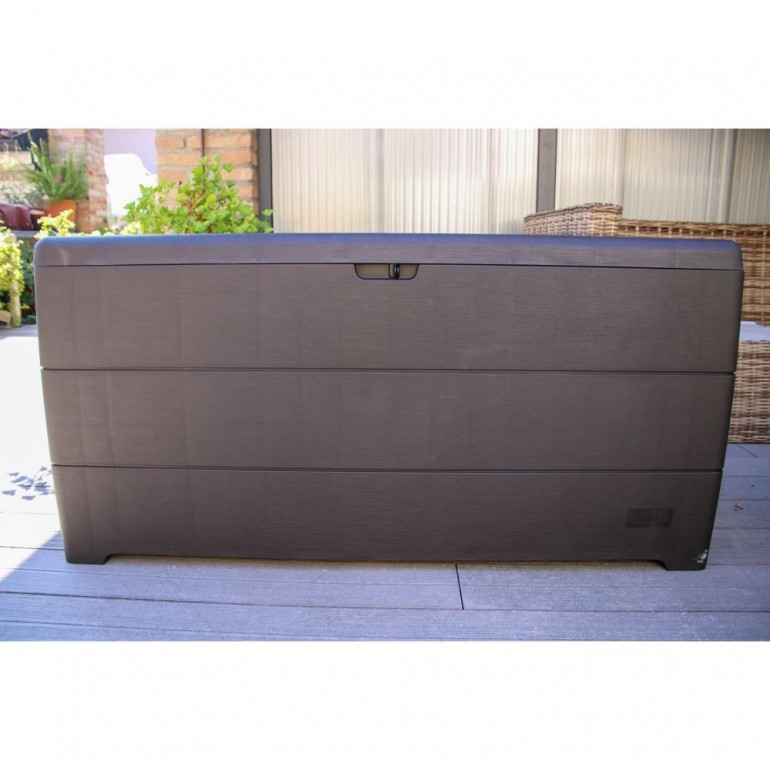 Baule in PVC Duramax 116.5 x 45 x 56 cm, colore Grigio