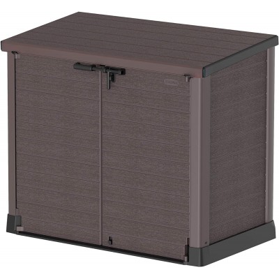 StoreAway 1200L marrone: il contenitore per bidoni piu capiente del mercato con copertura piatta