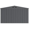 Casa in metallo grigio 10x10 Duramax by Ezooza 3023 x 3221 x 1961 mm soluzione di stoccaggio premium con sistema di ventilazione